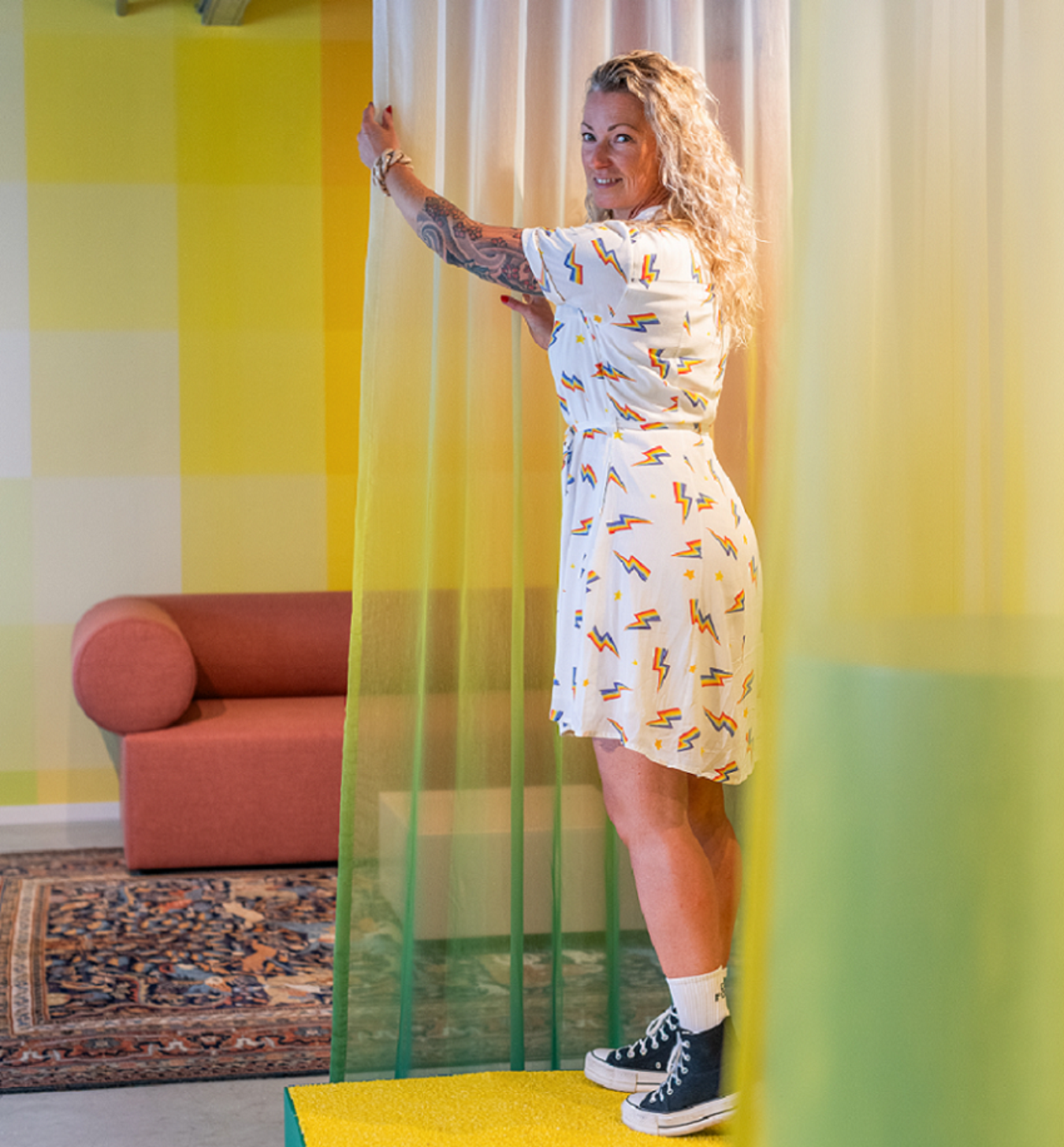 Siersema Stoffeerders - The Speech Republic - Gordijnen