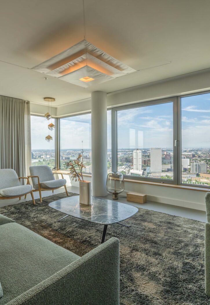 Siersema Stoffeerders - Cooltower Amsterdam - Gordijnen