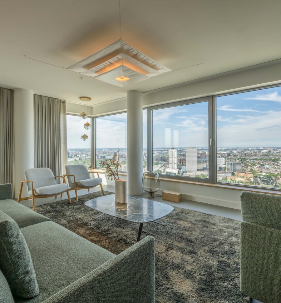 Siersema Stoffeerders - Cooltower Amsterdam - Gordijnen