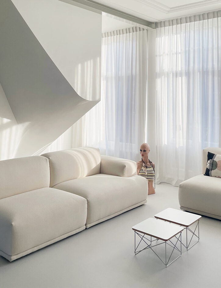 Siersema Stoffeerders - Bovenwoning Amsterdam - Trapbekleding - Gordijnen