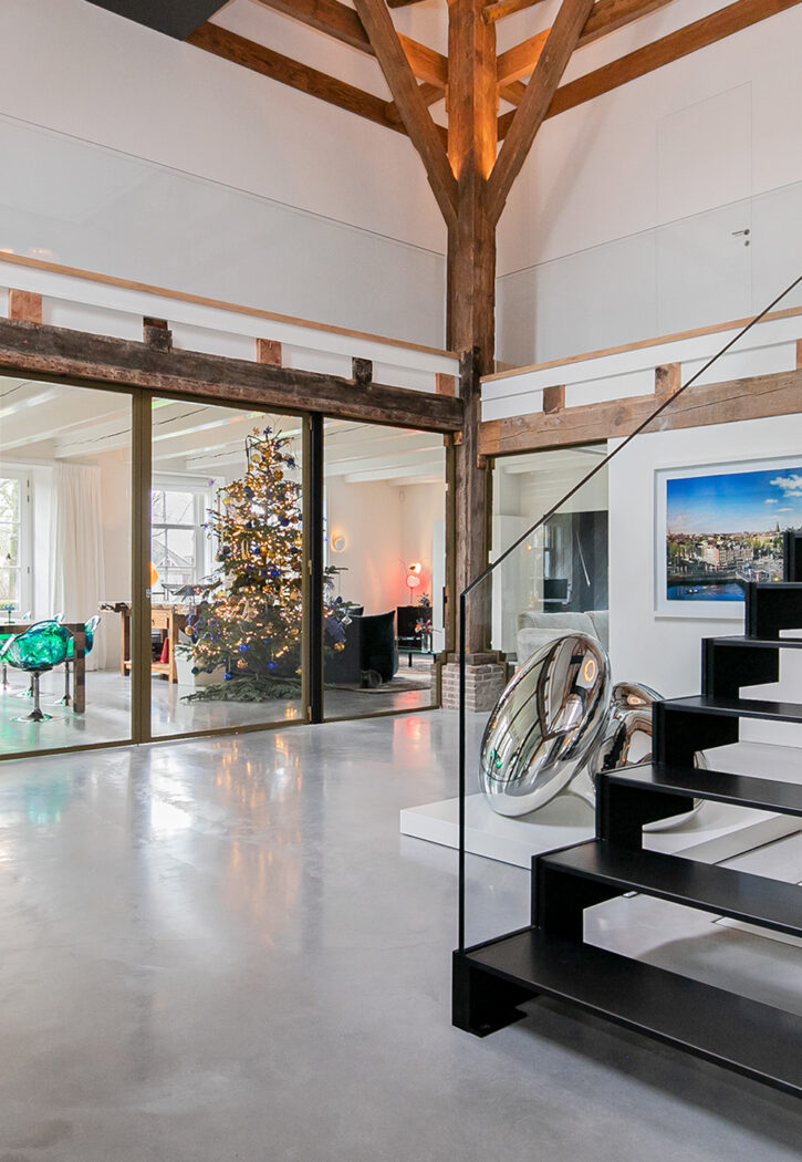 Siersema Stoffeerders - Monumentale stolpboerderij - Raambekleding